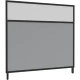 Quadrifoglio Trennwand, grau 140,0 x 144,0 cm