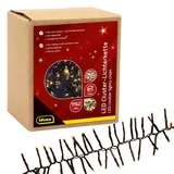 IDENA LED Cluster Lichterkette Warmweiß, 28m 1152er Außen