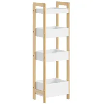 SoBuy SoBuy, Badezimmerregal, FRG226-H-WN (20 x 28 x 90 cm)