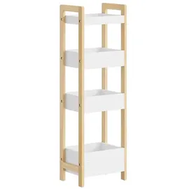 SoBuy SoBuy, Badezimmerregal, FRG226-H-WN (20 x 28 x 90 cm)