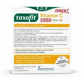 Taxofit Vitamin C 1000 + Zink + D3 Direkt Granulat 20 St.
