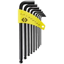 C.K Tools Innen Sechskant Winkelschraubendreher Set 9teilig