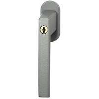 ABUS Fenstergriff FG 110 gleichschließend Silber Abschließbar)