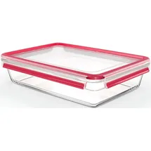 Emsa Clip&Close Glas Rot