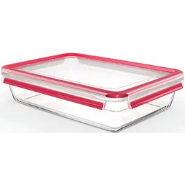 Emsa Clip&Close Glas Rot