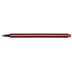 Fineliner, 0,4mm, dreieckig, rot