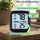 casativo Digitales Präzisions-Thermo-Hygrometer Schwarz