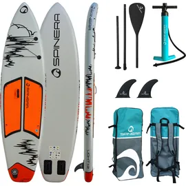 Spinera SUP Board Set Light 340 x 84,5 x 15 cm grau