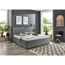 SUN GARDEN Calgary Polsterbett Holzwerkstoff/Polyester - Grau,