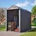 Thanaddo Gerätehaus Garagenzelt Carport Folienzelt Gartenschuppen Fahrradgarage Lagerzelt Aufbewahrungsgarage Auto Motorrad Schutz Unterstand 100x187x160cm - Grau