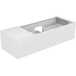 Keuco Edition 11 Unterschrank 31164140000 140 x 35 x 53,5 cm, Lack Seidenmatt Trüffel