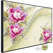 Papermoon Infrarotheizung Muster mit Blumen«, Matt-Effekt - bunt