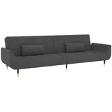 Helloshop26 - 2-Sitzer-Schlafsofa ausziehbares Gästebett fürs Wohnzimmer Tagesbett Klappbett fürs Wohnzimmer für den Innenbereich 02_0018944