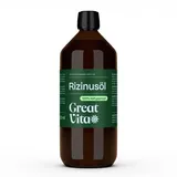 vitafeel Rizinusöl 100% reines kaltgepresstes Öl 1000 ml