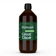 vitafeel Rizinusöl 100% reines kaltgepresstes Öl 1000 ml