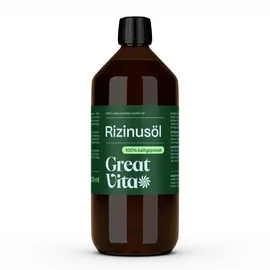 vitafeel Rizinusöl 100% reines kaltgepresstes Öl 1000 ml