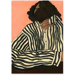 The Poster Club - Serene Stripes von Hanna Peterson, 30 x 40 cm