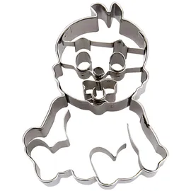 Städter Ausstechform, Edelstahl, Silber, 5 cm