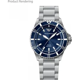 Emporio Armani Solaruhr AR11697 Edelstahl 44 mm AR11697