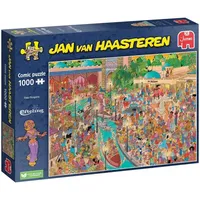 JUMBO Spiele Jumbo 1110100038 - Jan van Haasteren, Efteling Fata Morgana, Comic-Puzzle, 1000 Teile