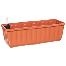 Dehner Aqua-Flor Plus 58,5 x 22 x 19 cm Terracotta