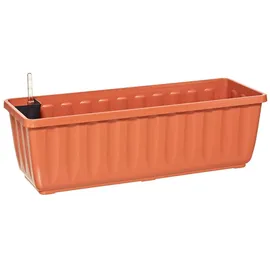 Dehner Aqua-Flor Plus 58,5 x 22 x 19 cm Terracotta