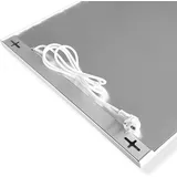 Viesta VIESTA® Infrarot Wandheizung mit Thermostat [inkl. TH10 Thermostat] – Infrarotheizung Wandmontage Heizkörper – Carbon Crystal Infrarotheizung – Paneel Badezimmer geeignet – (modell H300-300W)