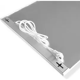 Viesta VIESTA® Infrarot Wandheizung mit Thermostat [inkl. TH10 Thermostat] – Infrarotheizung Wandmontage Heizkörper – Carbon Crystal Infrarotheizung – Paneel Badezimmer geeignet – (modell H300-300W)