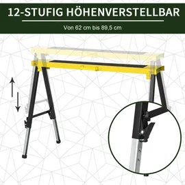 DURHAND Werkbank Stahl