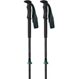 Komperdell Carbon Pro Compact Wanderstöcke, schwarz-Mint, 90-120