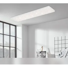 Brilo LED-Panel Frameless 6,9 cm x 100 cm x 25 cm Weiß