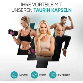 WeightWorld L Taurin 1000 mg Kapseln 180 St