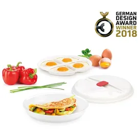 Tescoma Omelette- und Spiegelei-Garer PURITY MicroWave  Weiß