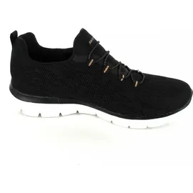 SKECHERS Summits - Leopard Spot black mesh rose gold trim 38
