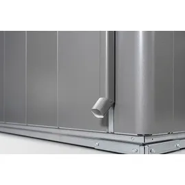 Biohort Gerätehaus Neo 3,48 x 1,80 m Quarzgrau-Metallic