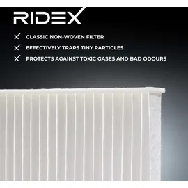 RIDEX 424I0119 Innenraumfilter Schwebstofffilter (HEPA)