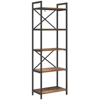 VidaXL Bücherregal 56 x 34 x 171 cm Braun