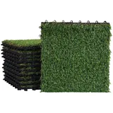Mendler Grasfliese HWC-E13 30 x 30 cm Grün