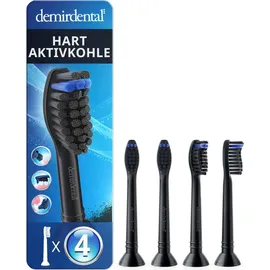 demirdental Aktivkohle Aufsteckbürste 8 St.