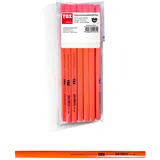 TOX Zimmermannsbleistift HB neonorange, 12 St.