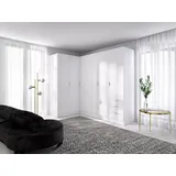 vente-unique mit 6 Türen & 3 Schubladen - 213 cm - Weiß - LISTOWEL