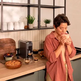 Cecotec FreeStyle Compact Kapselkaffeemaschine schwarz