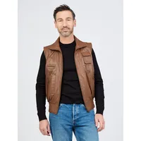 JCC Lederweste BigVest2 in cognac | Gr.: 52,
