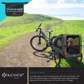 Kesser Hundeanhänger Boxer 2-in-1 blau