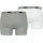 Head Basic Boxershorts grau M 2er Pack