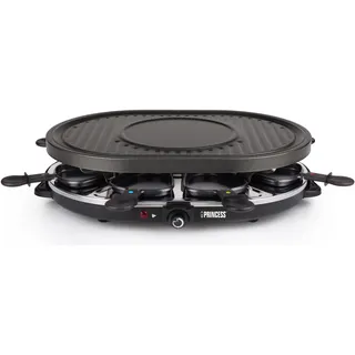Princess 162700 Raclette 8 Oval Grill Party