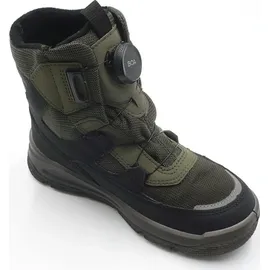 superfit MARS warm gefütterte Gore-Tex Stiefel, SCHWARZ/GRÜN 0000