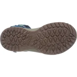 Teva Damen Terra Fi Lite Womens Sandale, Waves Cadmium Green, 36 EU