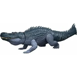 Mattel Gigantic Thrashers Purussaurus Dinosaurierfigur, mehrfarbig