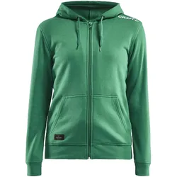 CRAFT Community Kapuzenjacke Damen 651000 - team green XXL